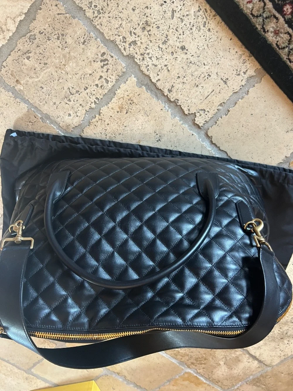 Saint Laurent ES Giant Travel Bag.  Made in Italy.